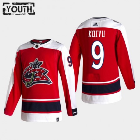Dětské Hokejový Dres Columbus Blue Jackets Dresy Mikko Koivu 9 2020-21 Reverse Retro Authentic